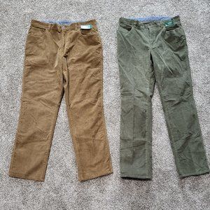 Men's - L.L. Bean - Cord Pants - Size - 35X32